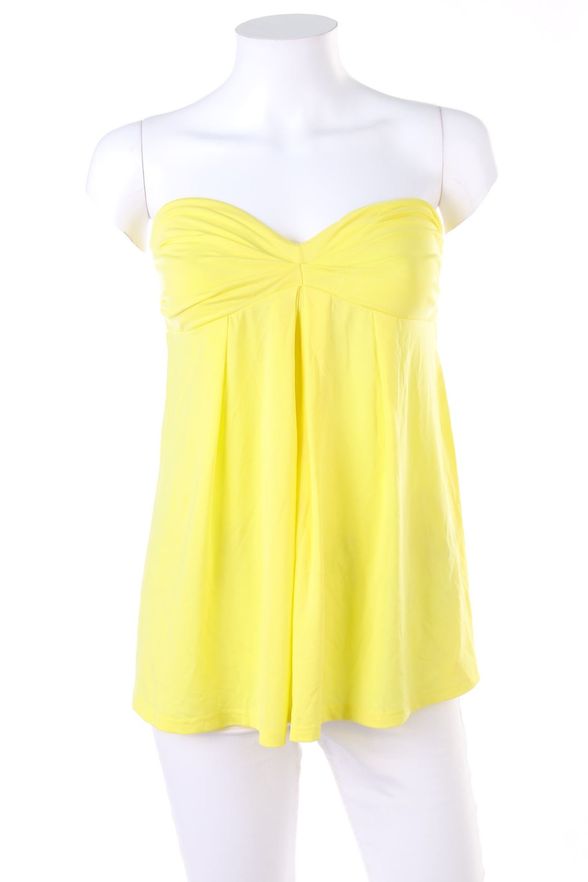 Ohne Label - Bandeau-Top mit Drapierung - D 34