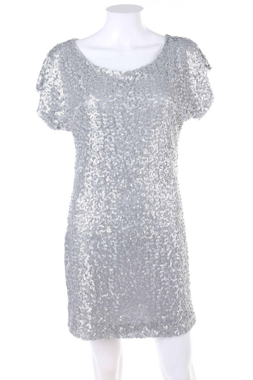 VILA - Pailletten-Abendkleid - D 36