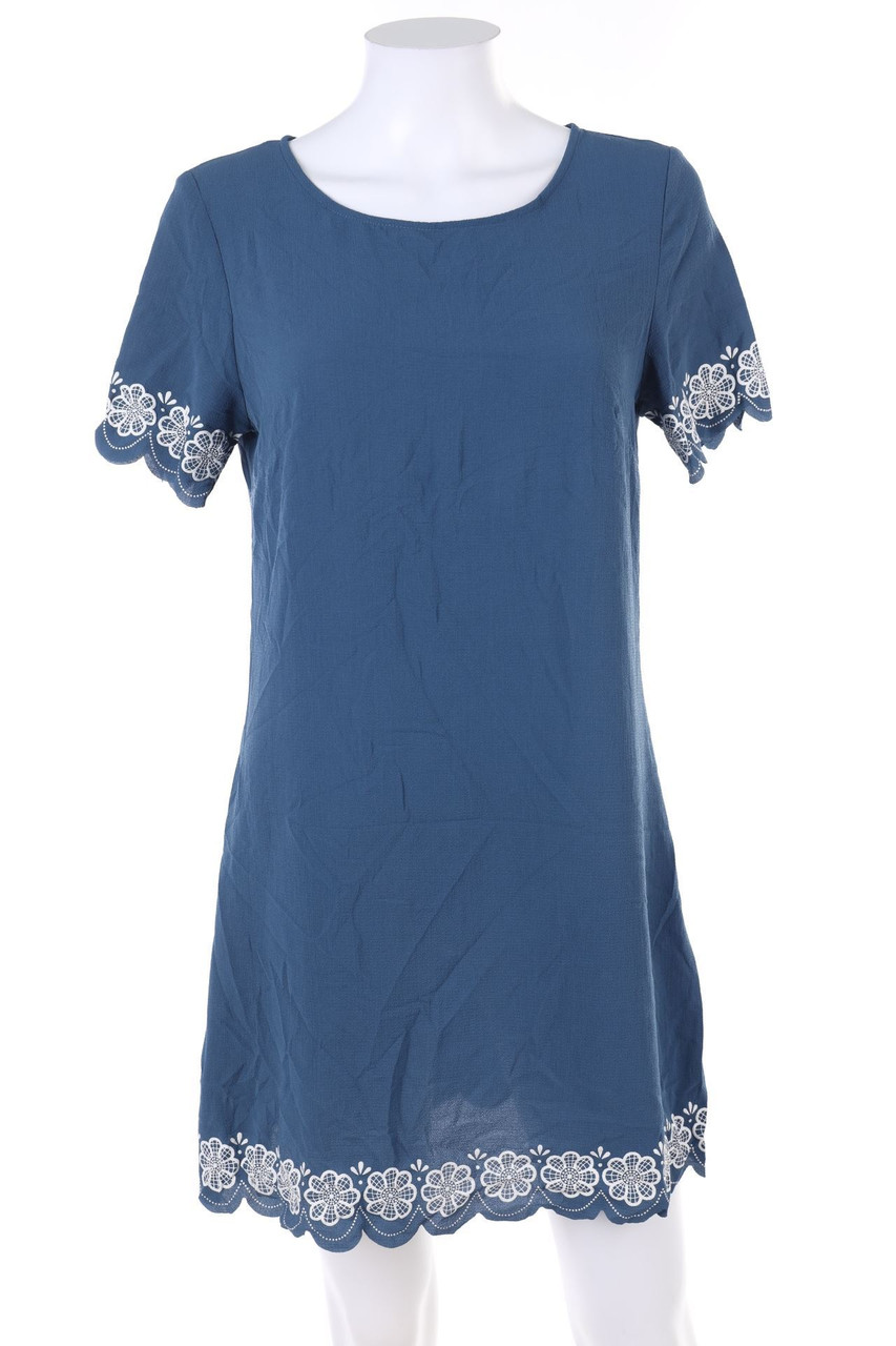 H&M DIVIDED - Shift-Kleid mit Blumen-Print - D 36