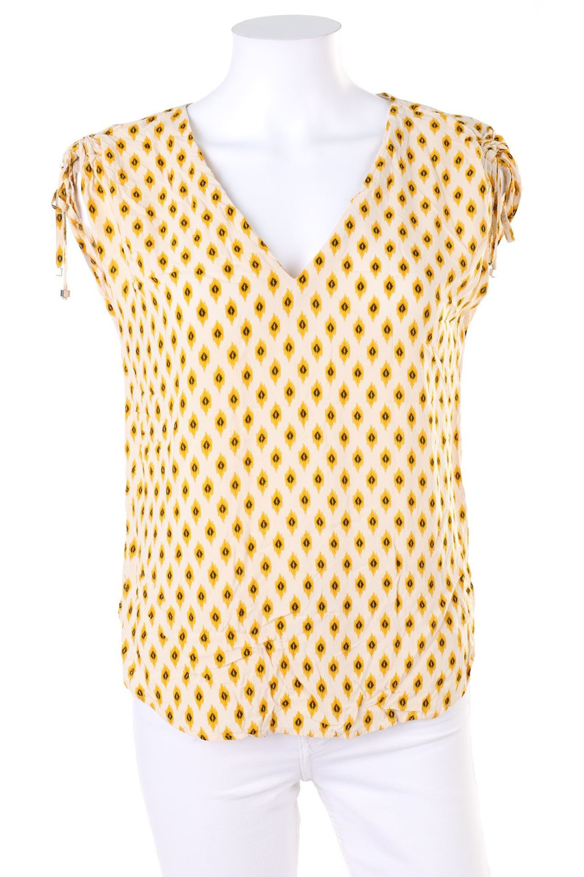 Yessica by C&A - Kurzarm-Bluse mit Raffungen - D 36