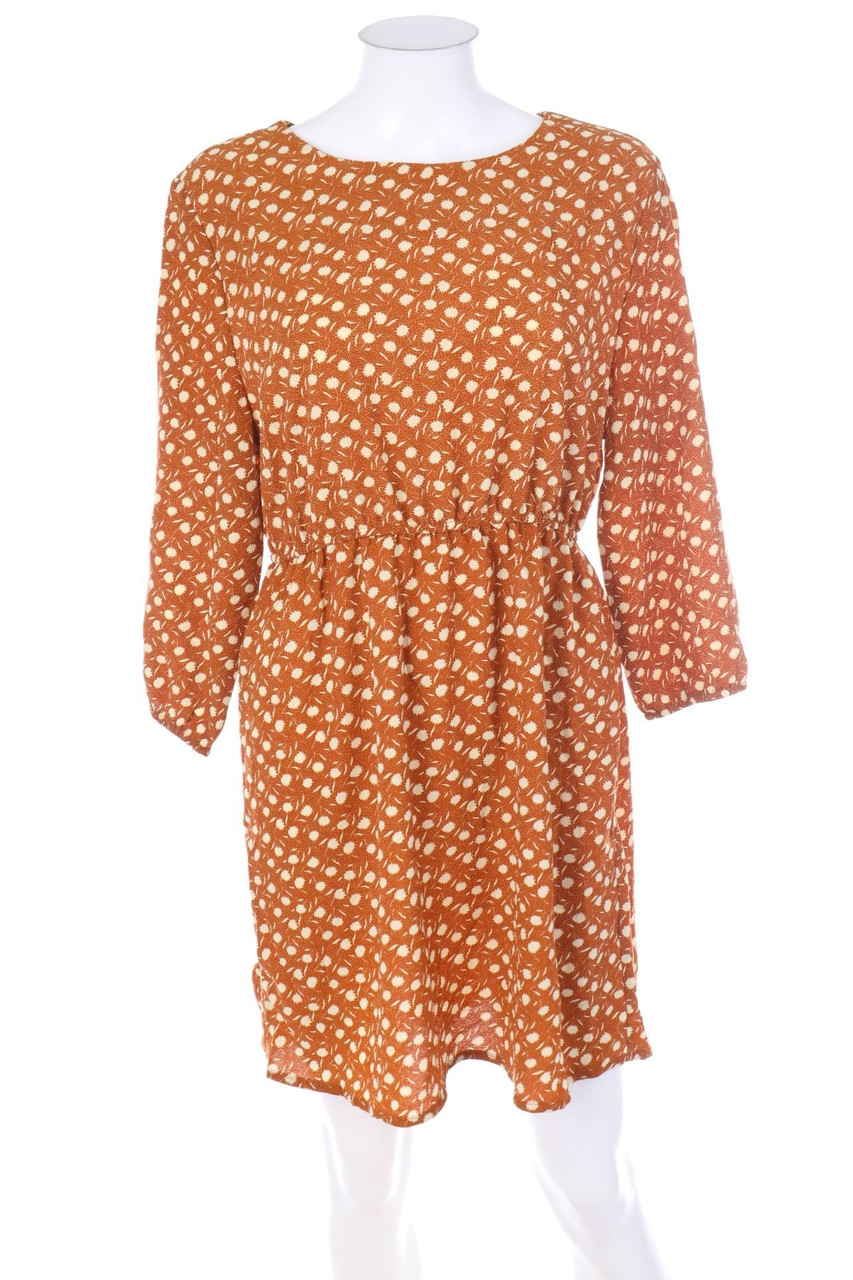 zebra - Kleid mit Blumen-Print - M