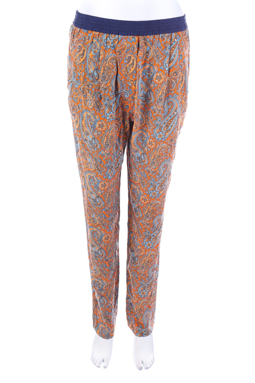 ESSENTIEL Antwerp - Seiden-Jogger-Hose mit Paisley-Print - D 38
