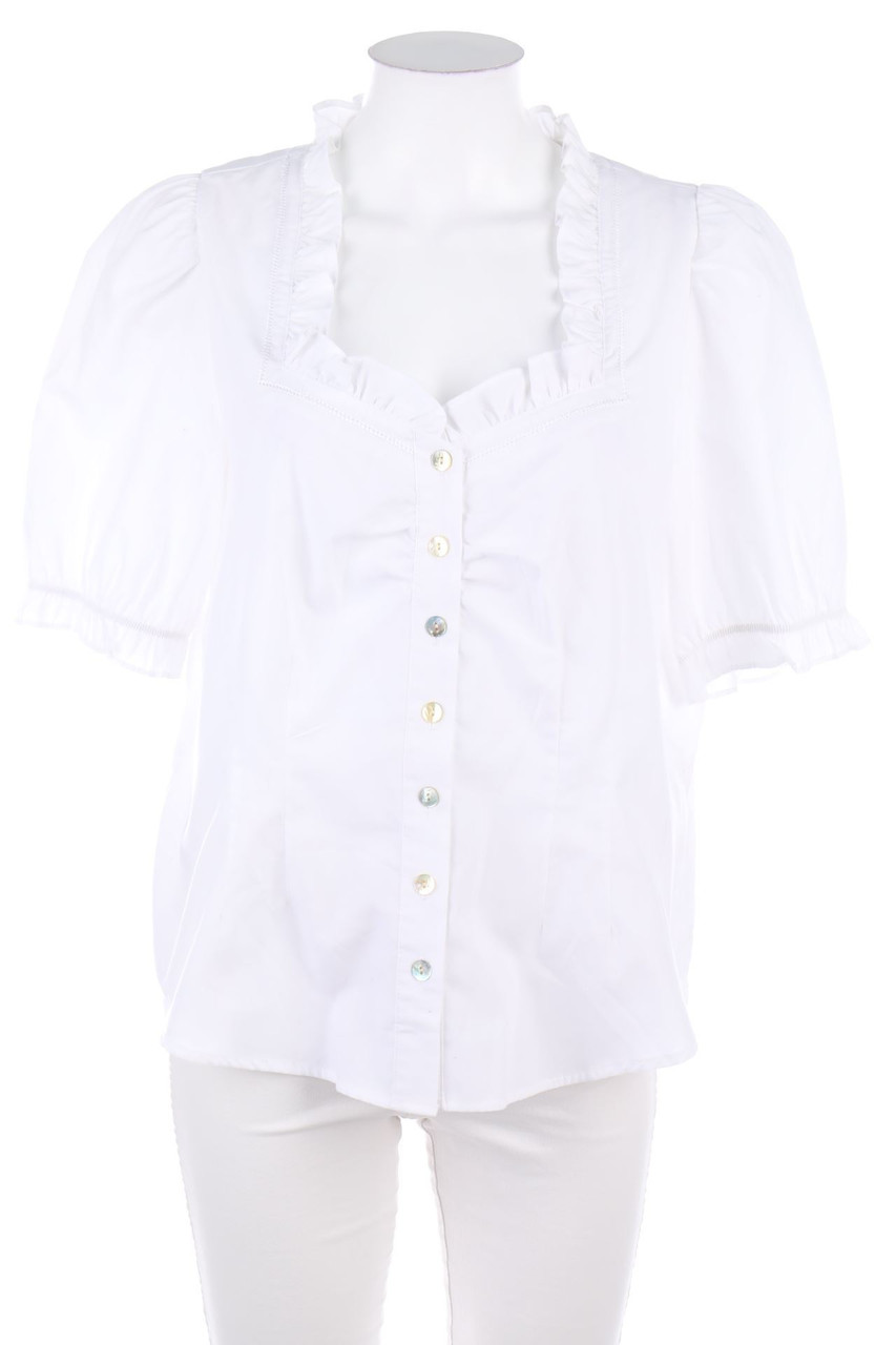 Spieth & Wensky - Trachten-Bluse mit Schnürung - D 46