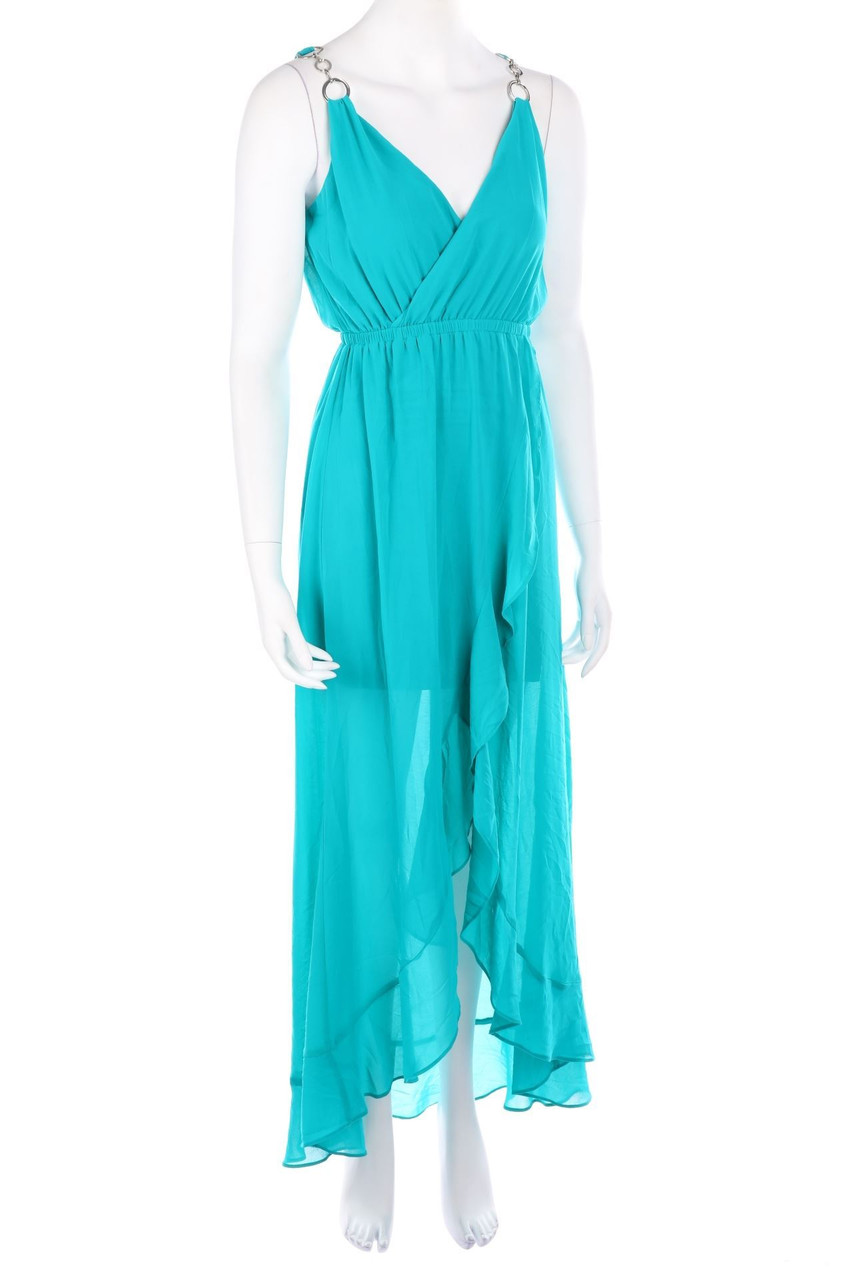 MORGAN - Maxi-Abendkleid mit tiefem Ausschnitt - D 34