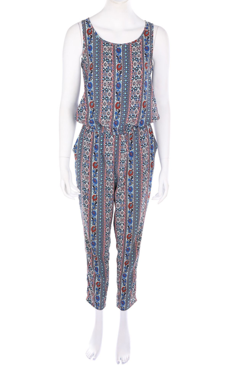 ONLY - Jumpsuit mit Muster - D 36