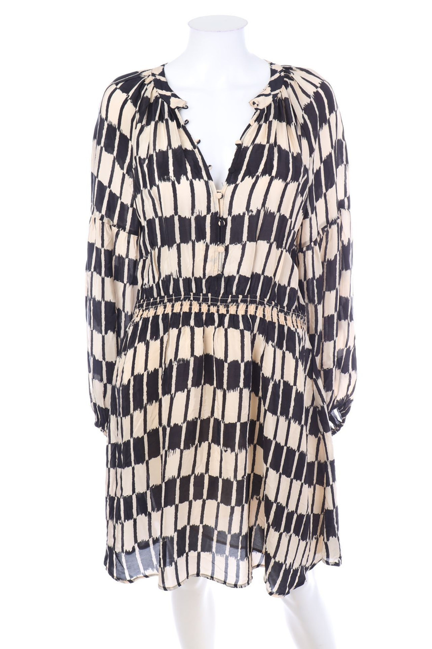 MANGO - Kleid mit geometrischem Muster - D 38