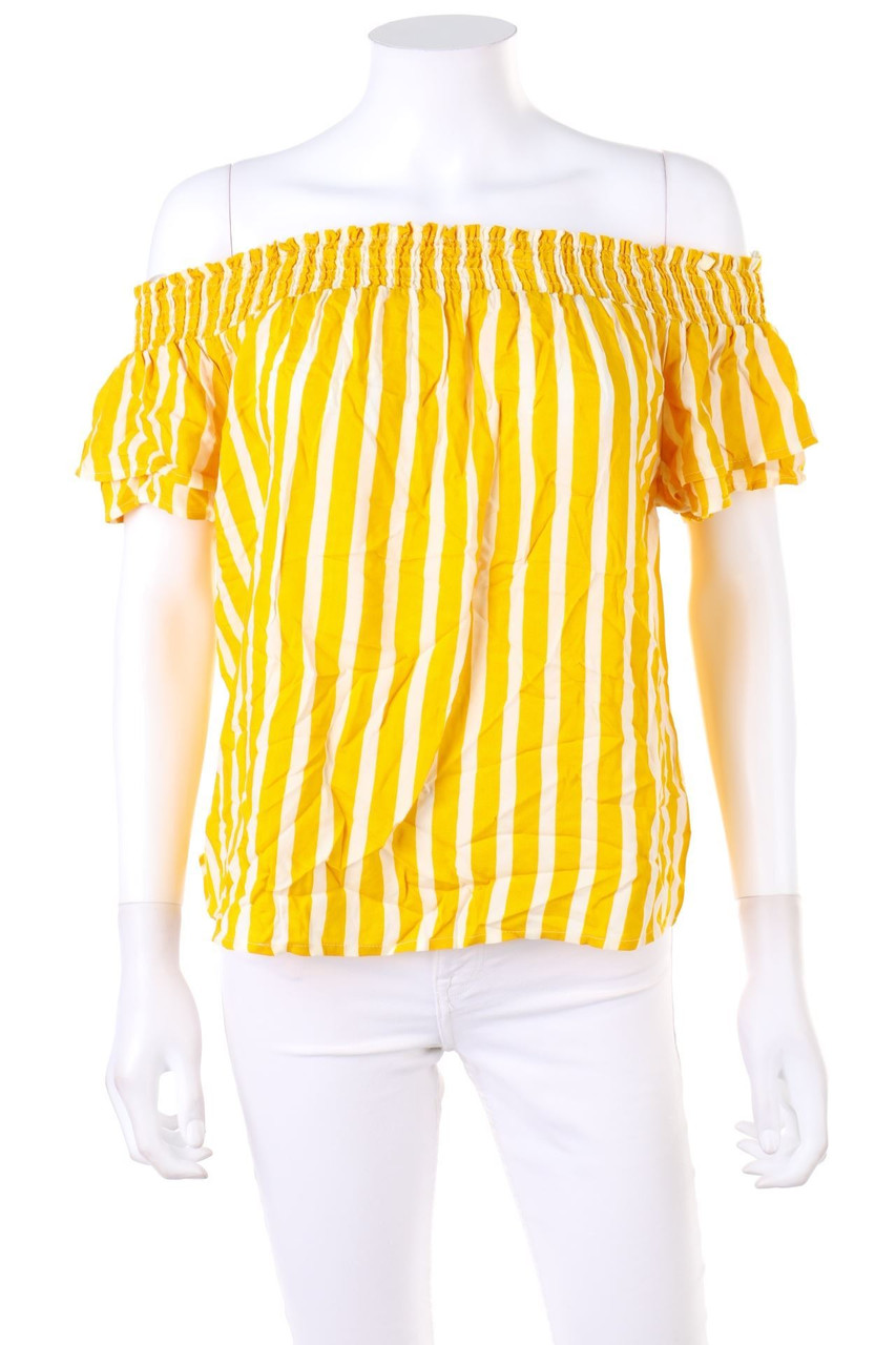 Pimkie COLLECTION - Carmen-Bluse mit Streifen - M