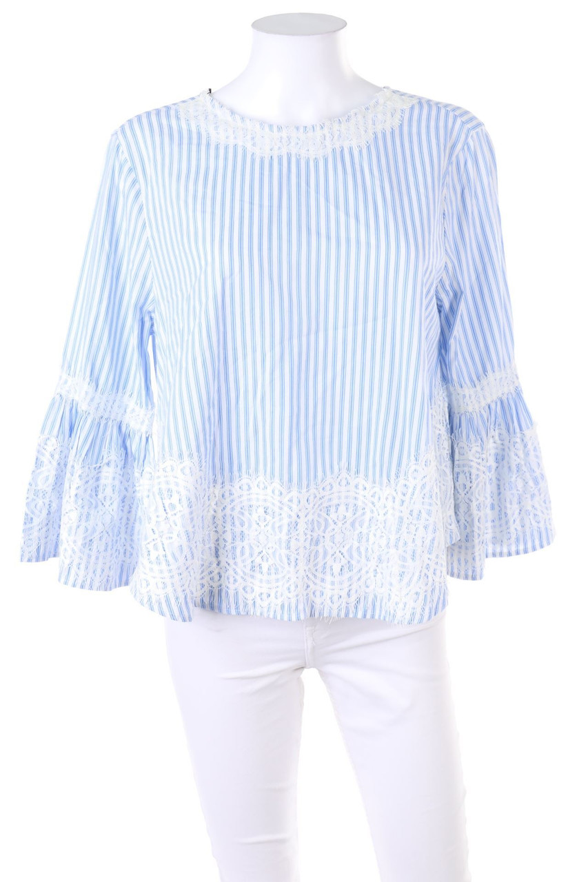 ZARA WOMAN - Bluse mit Streifen - M