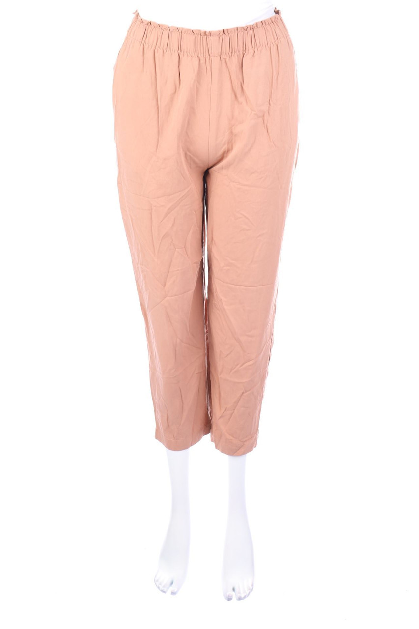 MANGO - Jogger-Hose aus Viskose-Mix mit Gummizug - XS