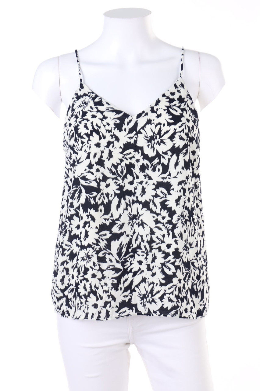 H&M - Top mit Blumen-Print - D 32