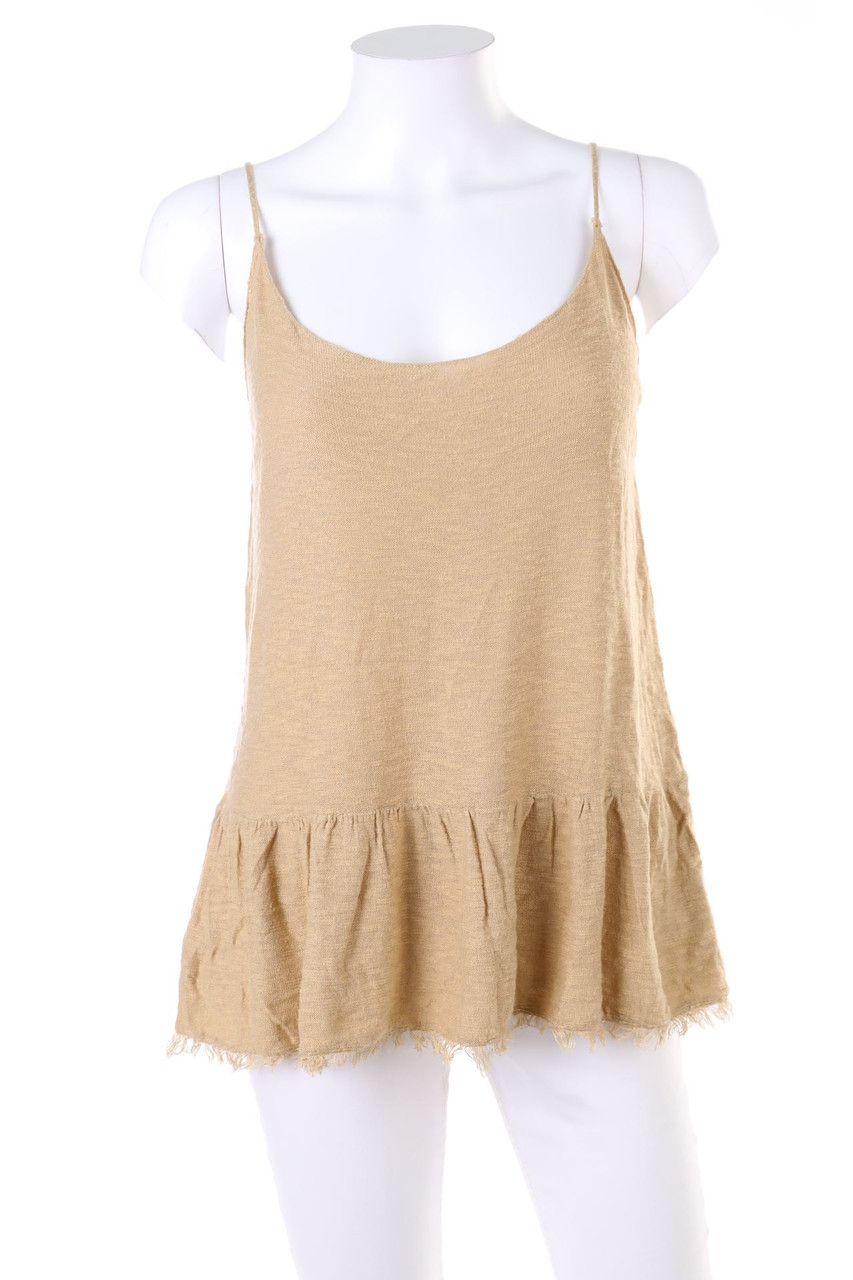 Zara Knit - Träger-Top in A-Linie - M