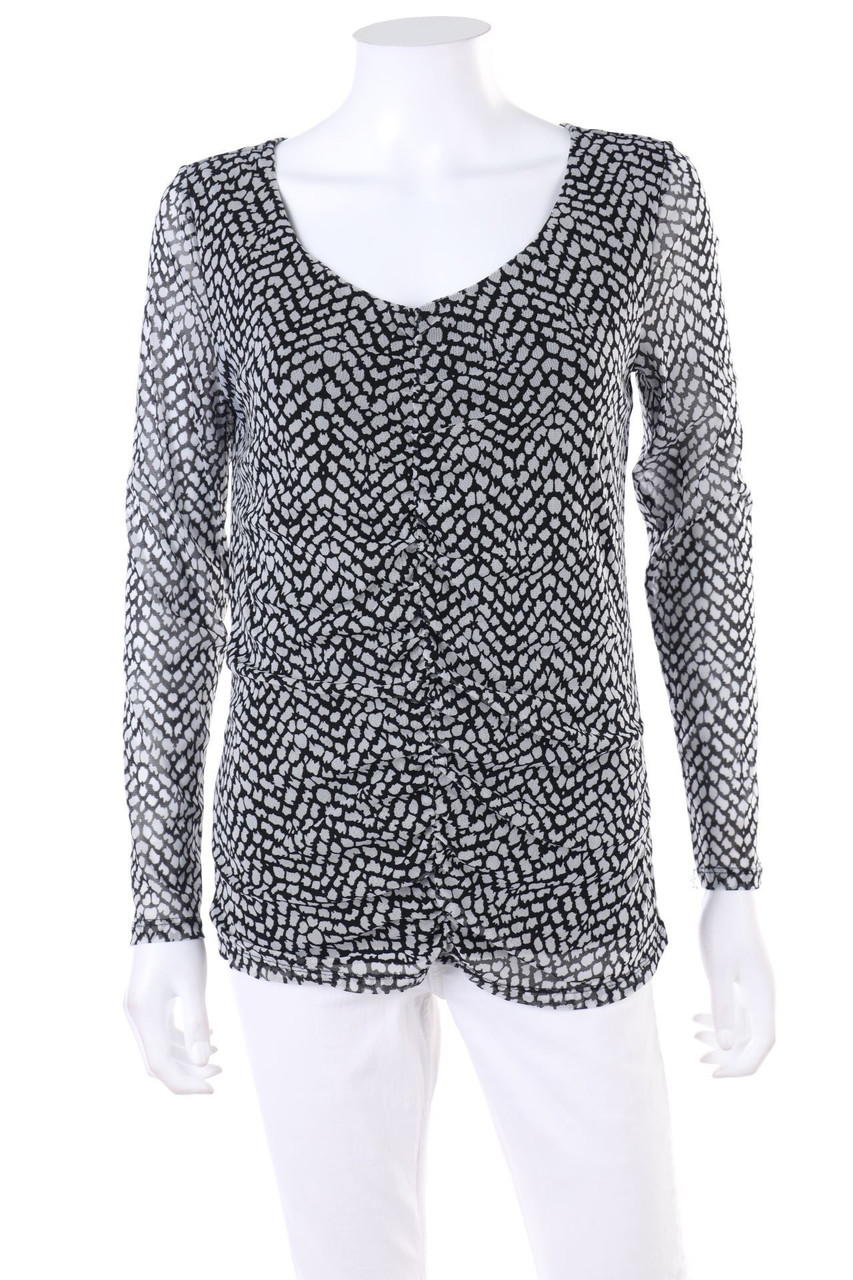 s.Oliver - Longsleeve-Shirt mit Raffungen - D 40