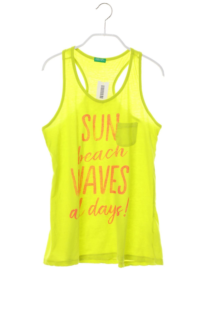 UNITED COLORS OF BENETTON - Top mit Statement-Print - 158