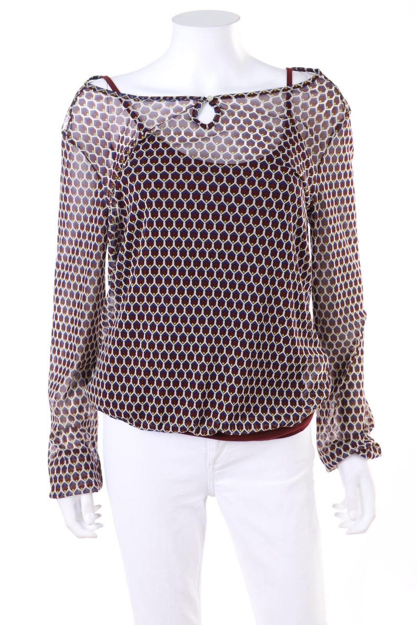 s.Oliver - Twinset mit Print - D 38