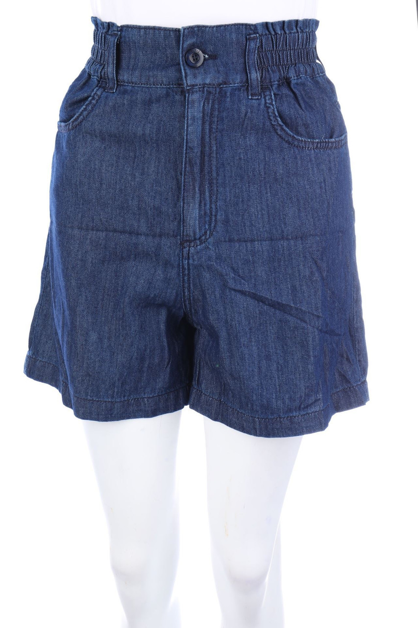 SISLEY - High Waist-Jeans-Shorts - W27
