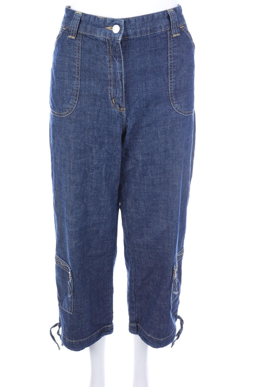 HEINE - Straight Cut Jeans mit aufgesetzten Taschen - D 44