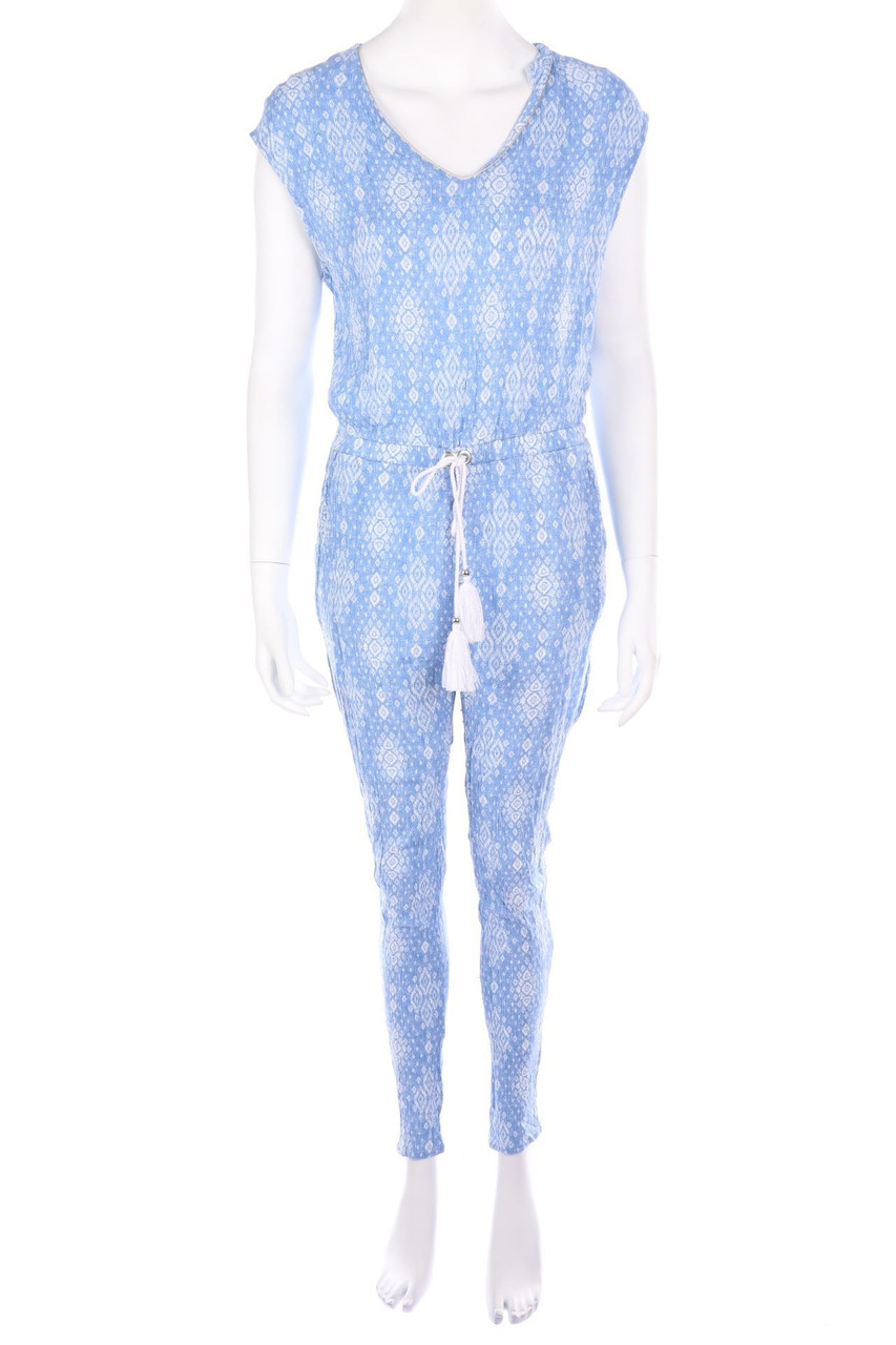 M&W Collection - Jumpsuit mit Ethno-Print - L