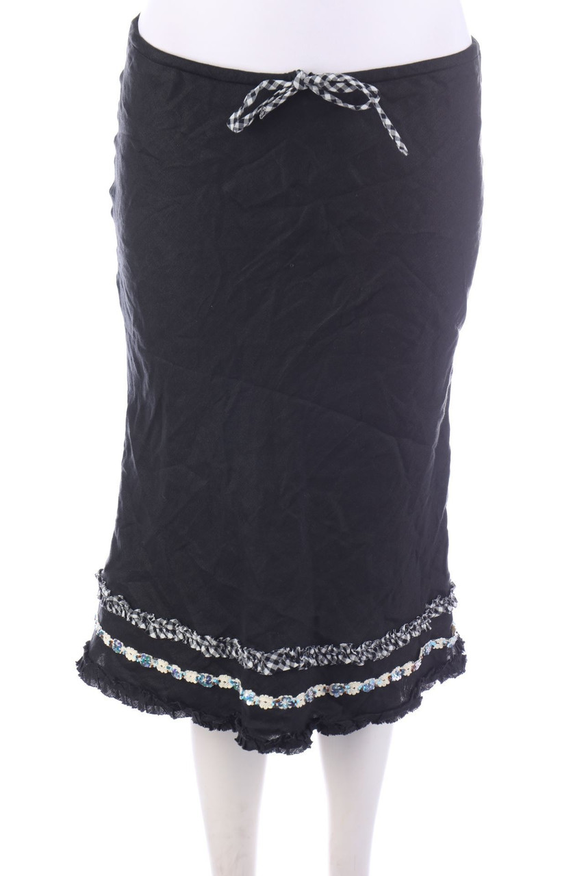 sandro - Bleistift-Rock mit Pailletten - D 40