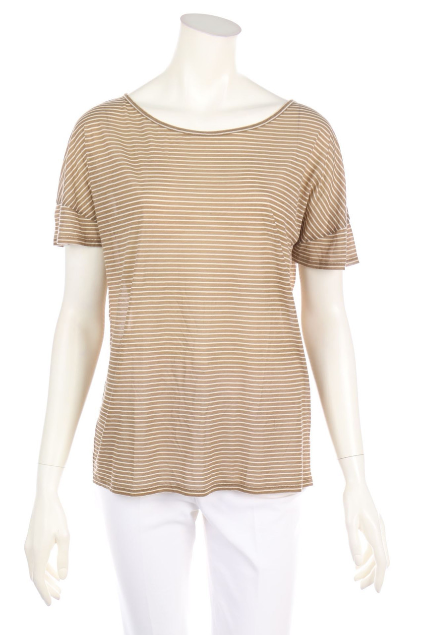 CLOSED - Oversize-Kurzarm-Shirt mit Kaschmir - XS