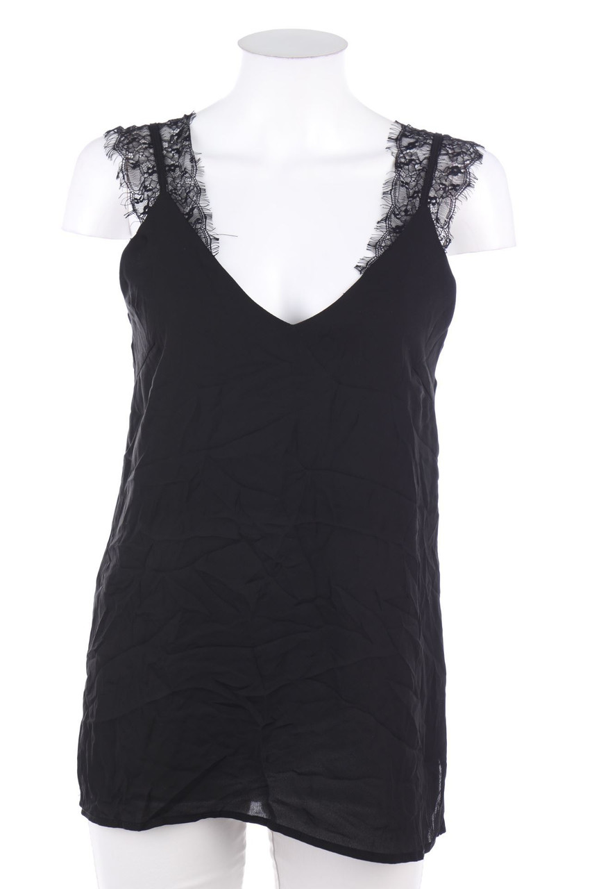 IMPERIAL - Top in A-Linie mit Spitze - D 38