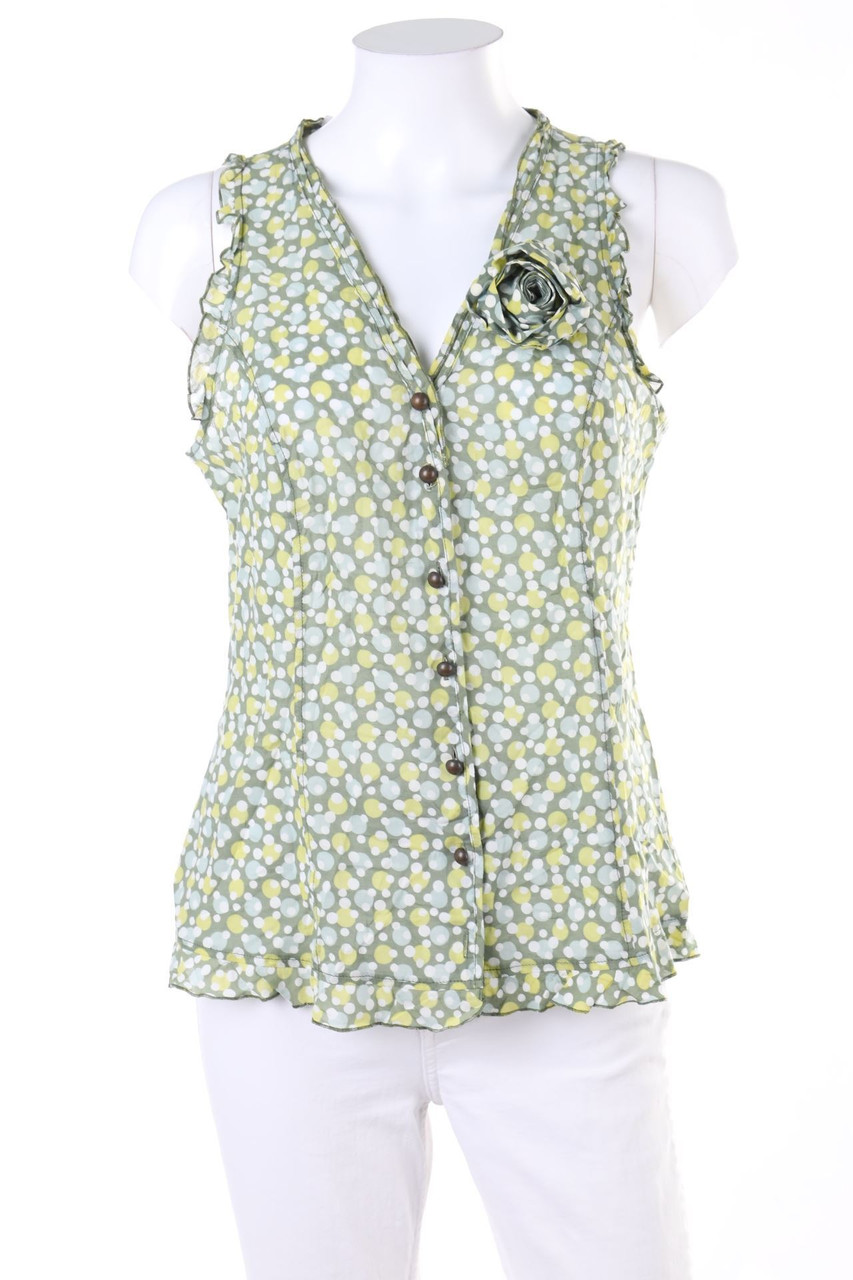 Laurèl - Blusentop mit Punkten - D 38