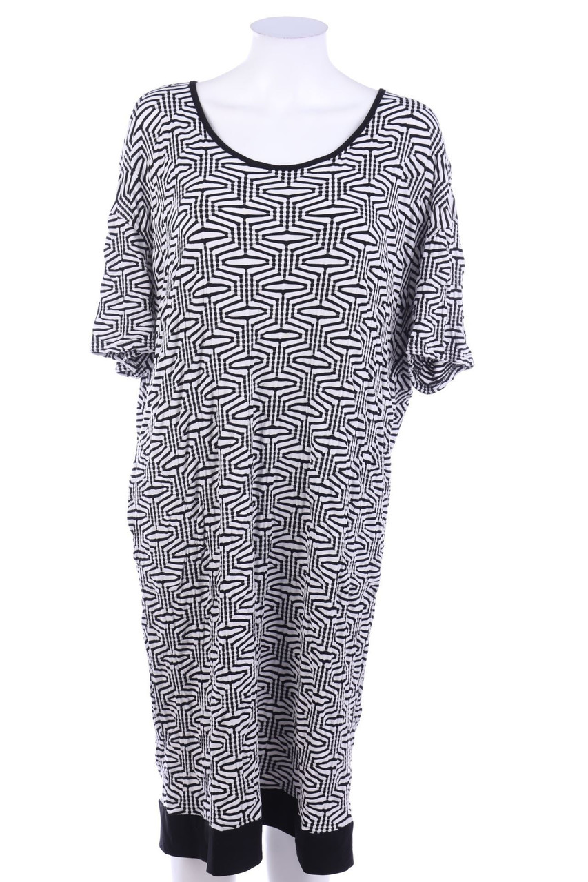 PONT NEUF - Shift-Kleid mit geometrischem Muster - L