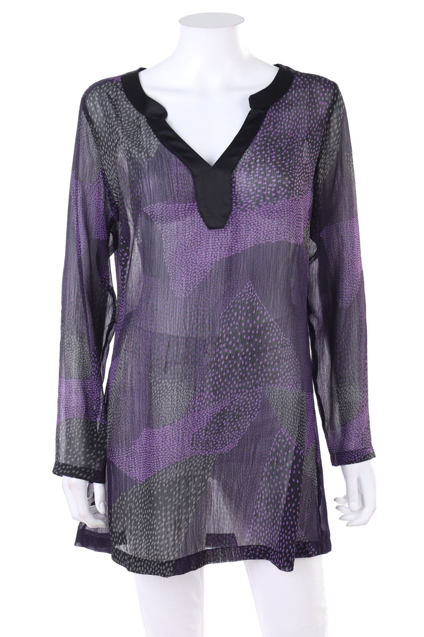 KENNY S. - Tunika-Bluse mit Print - D 38