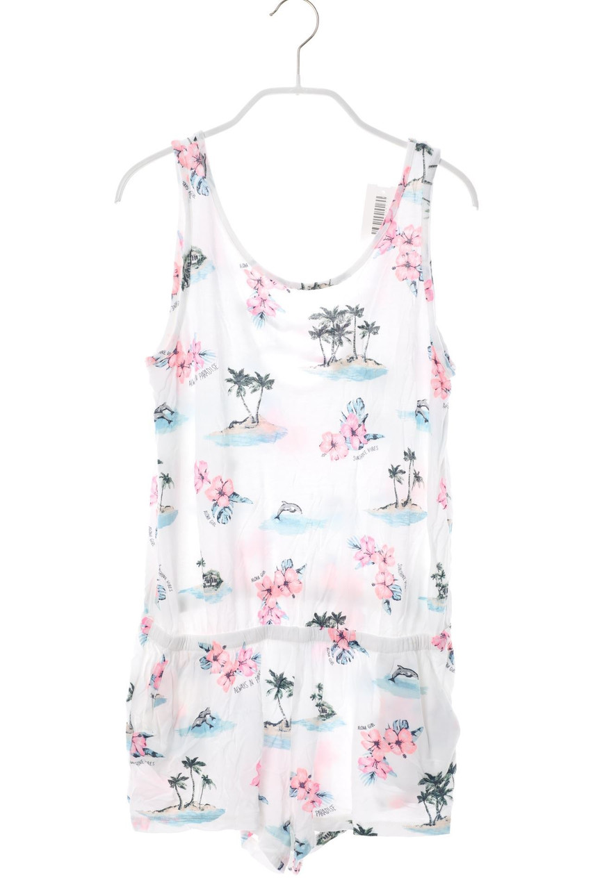 H&M - Playsuit mit Tropical Print - 152