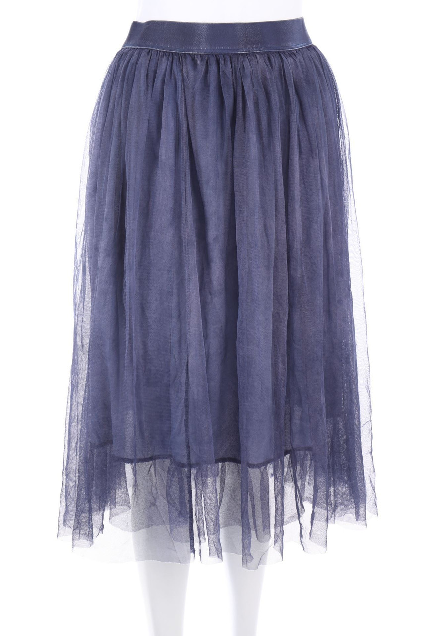 MORE & MORE - Tüll-Midirock mit Gummizug - D 34