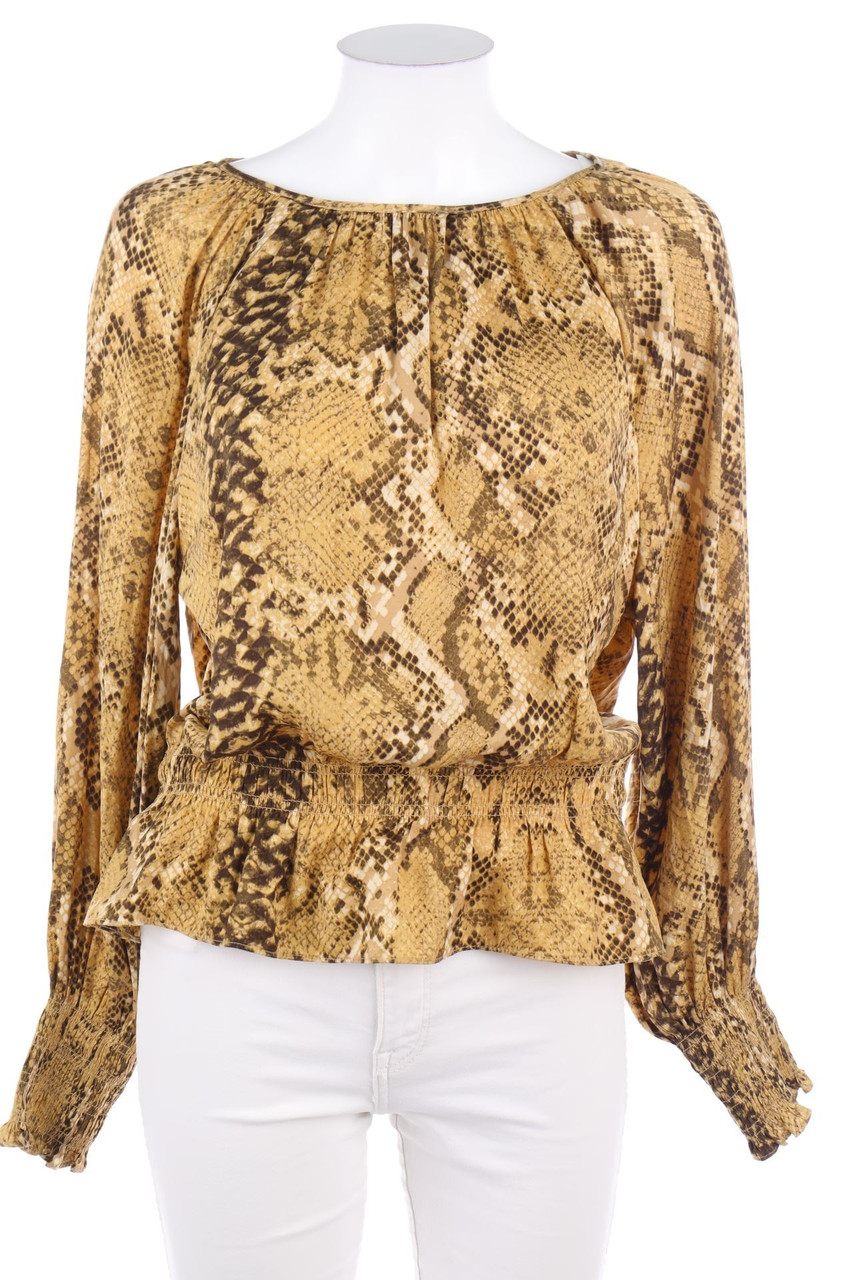 H&M - Bluse mit Animal-Print - D 40