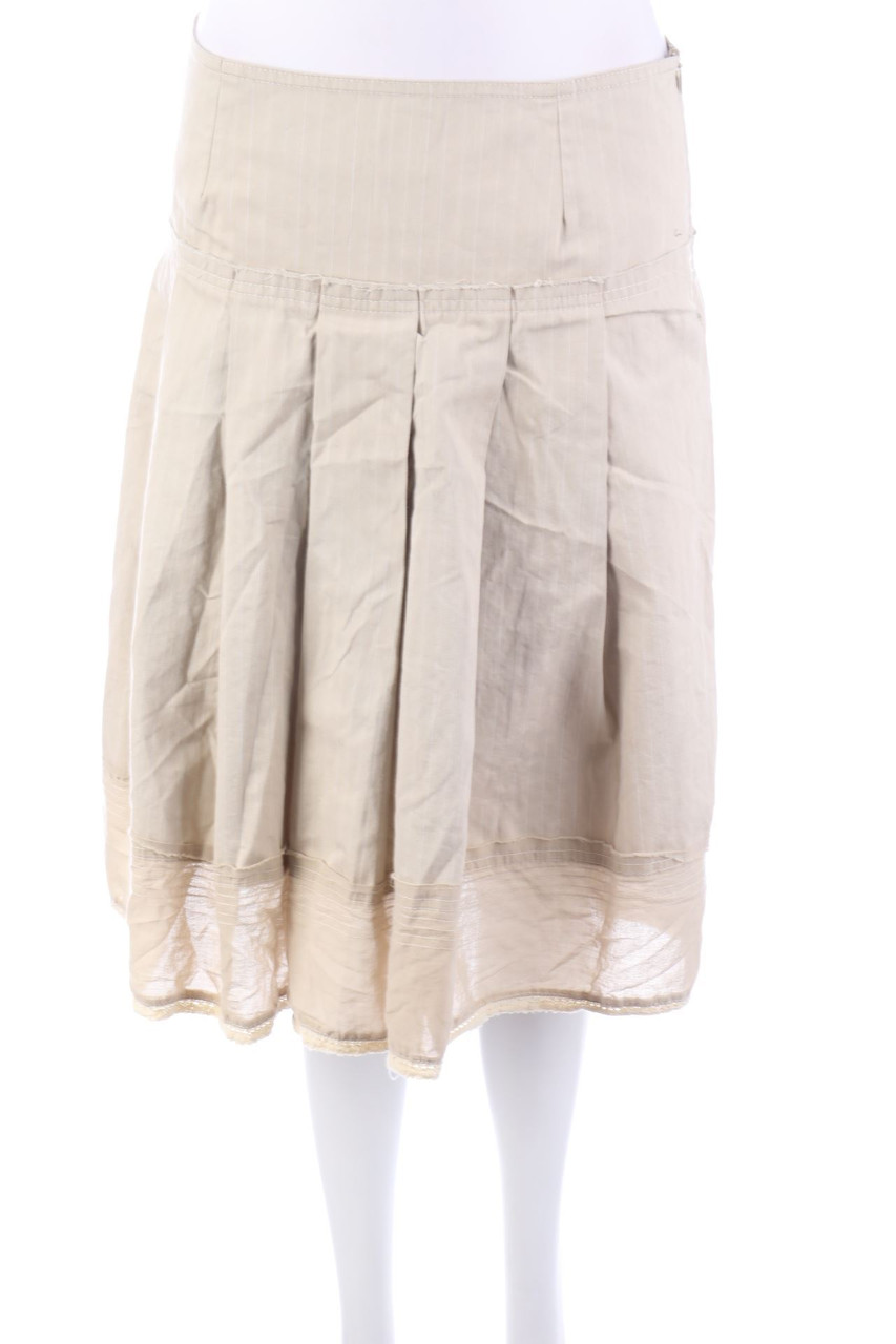 orsay - Falten-Rock mit Spitze - D 38