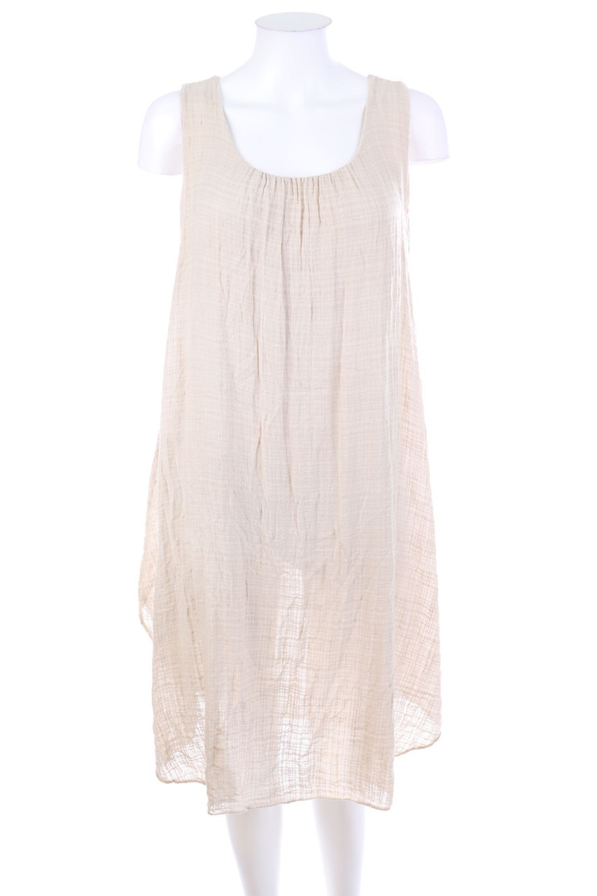 NEW COLLECTION - Baumwoll-Kleid in A-Linie - D 44