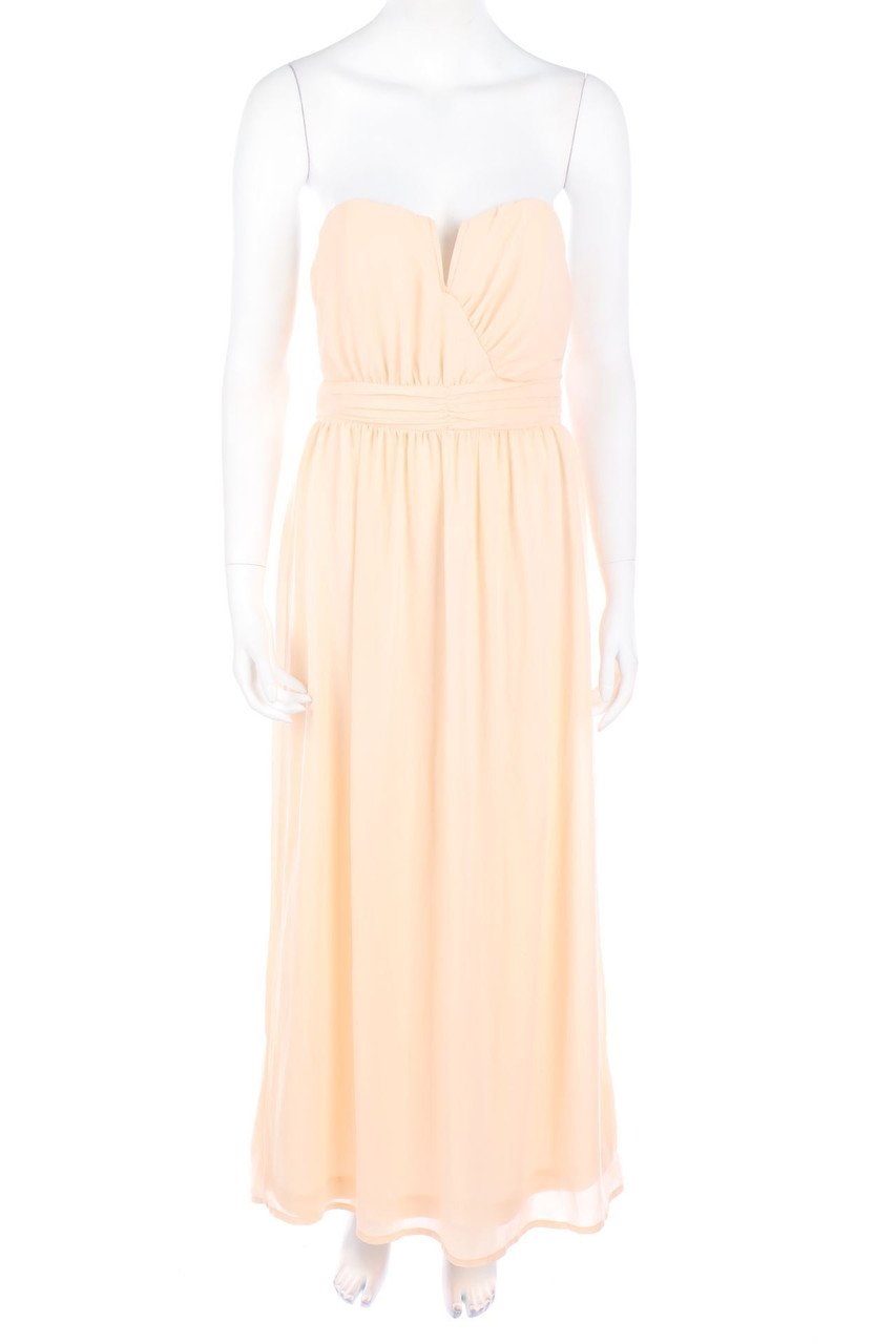 TFNC LONDON - Bandeau-Maxi-Abendkleid mit Schleife - XL