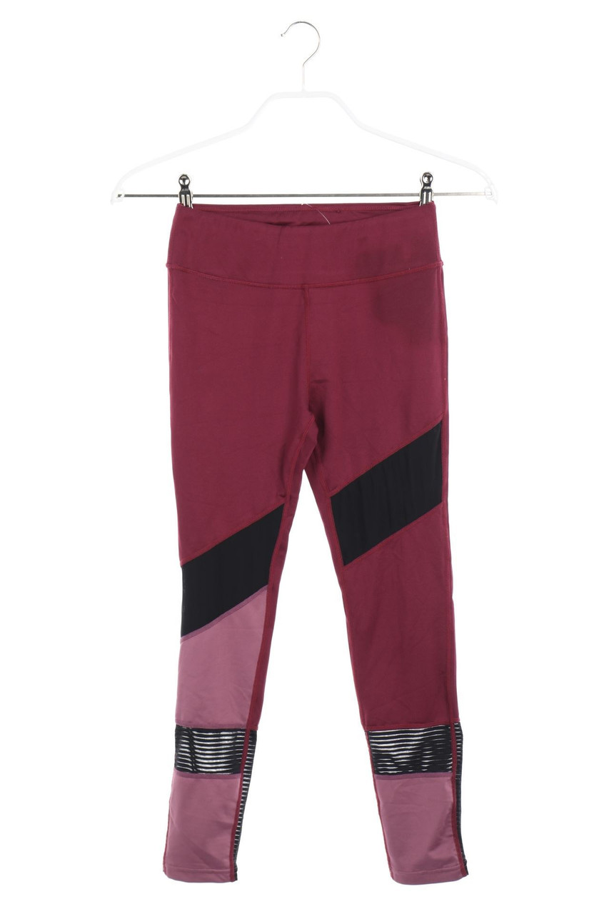 even&odd - Sport-Leggings mit Mesh-Einsatz - XS