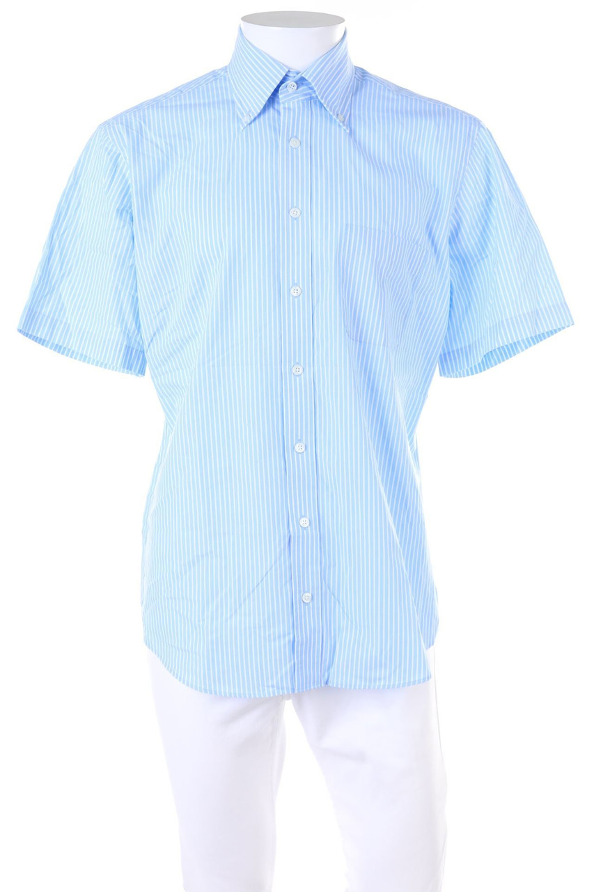 GILBERTO CLASSIC - Kurzarm-Hemd Casual Streifen - 39