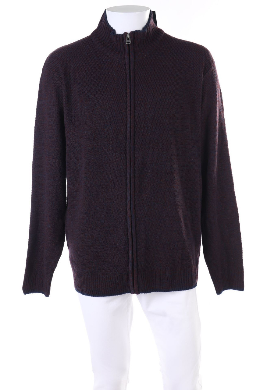 JACK´S SPORTSWEAR - Cardigan mit Logo-Applikation - XXL