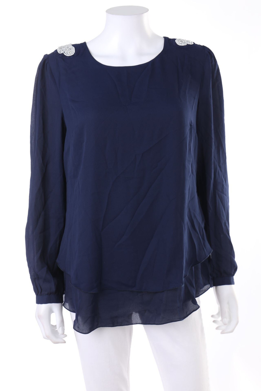 Komplimente - Bluse mit Perlen - D 42