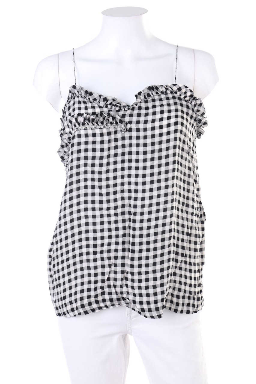 BIMBA Y LOLA - Top mit Karo-Muster - S