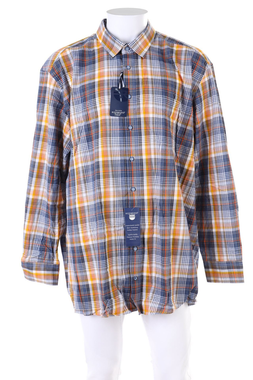 REDMOND - kariertes Hemd - XXXL