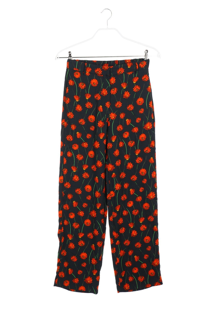 H&M - Hose mit Blumen-Print - D 34