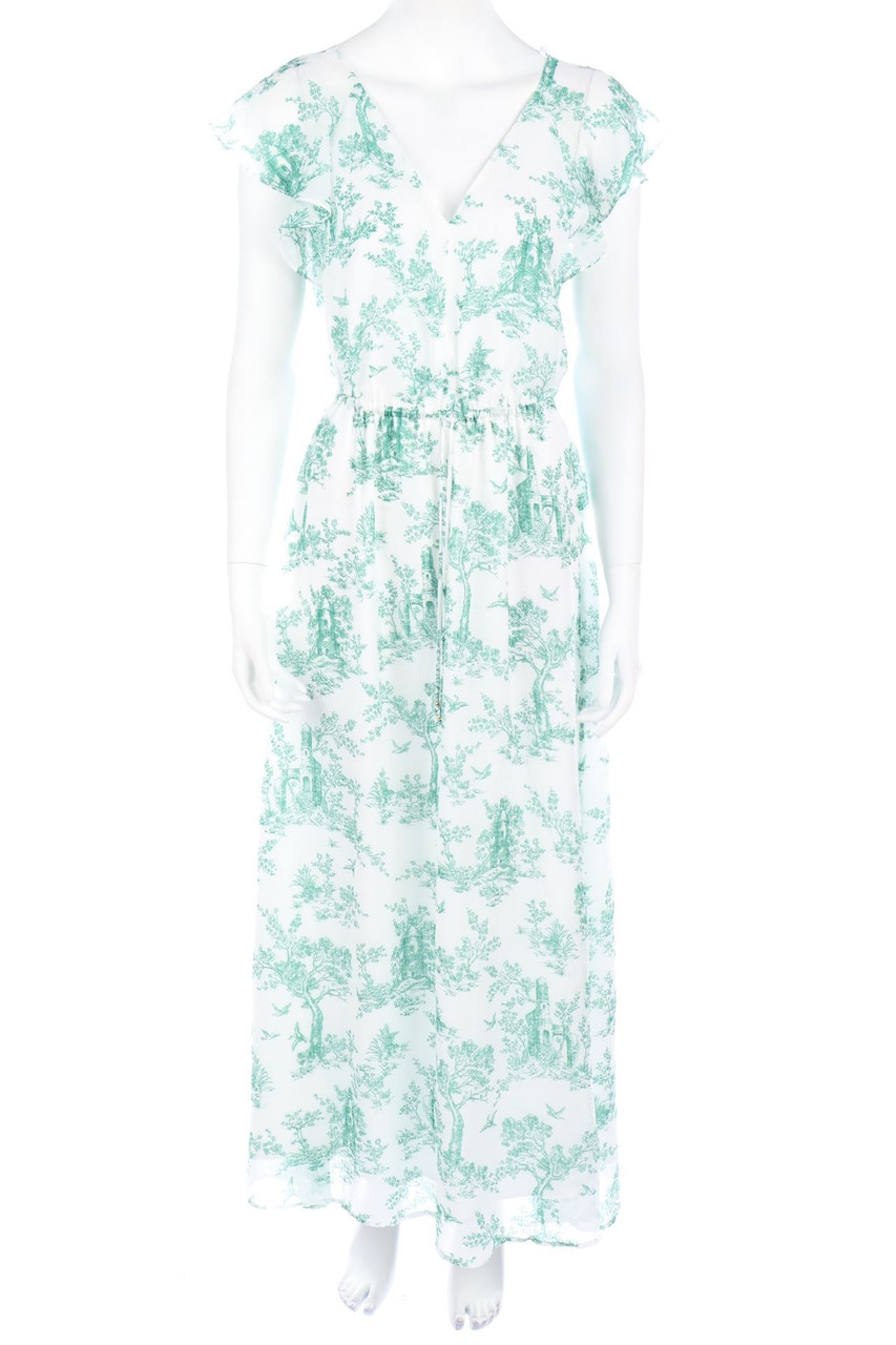 H&M - Maxi-Kleid mit Print - D 36