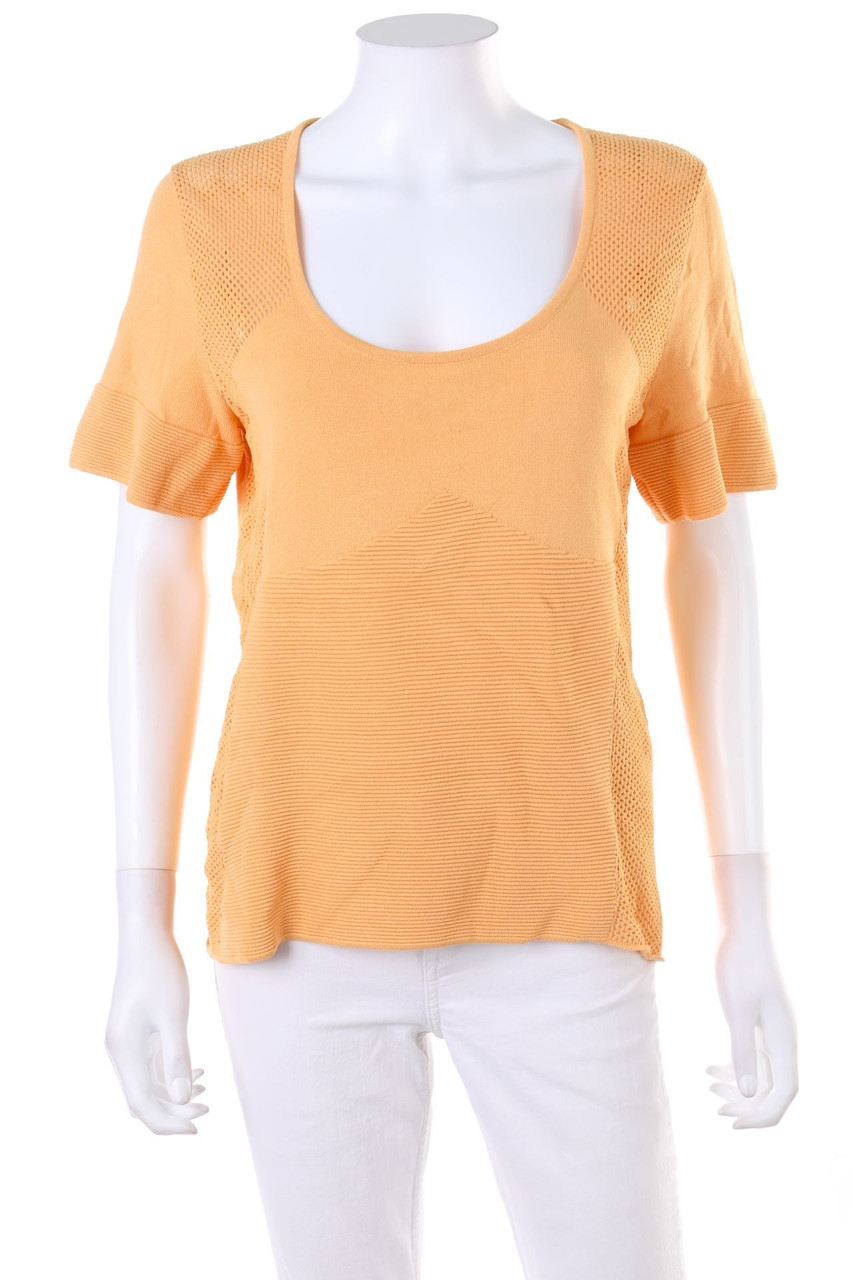 MOSCHINO CHEAP AND CHIC - Strick-Pullover aus Viskose-Mix mit Lochstrick-Details - D 40