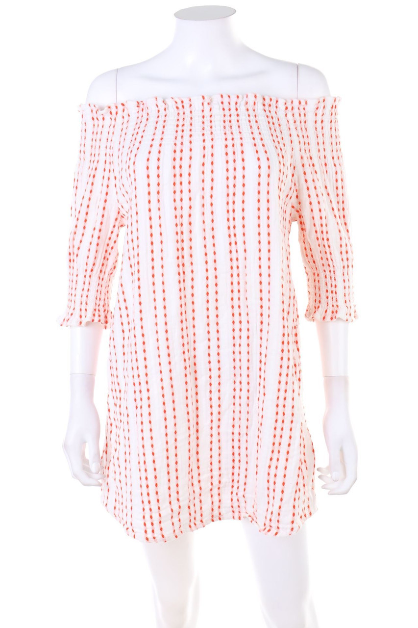 asos - Carmen-Strandkleid mit Punkten - D 32