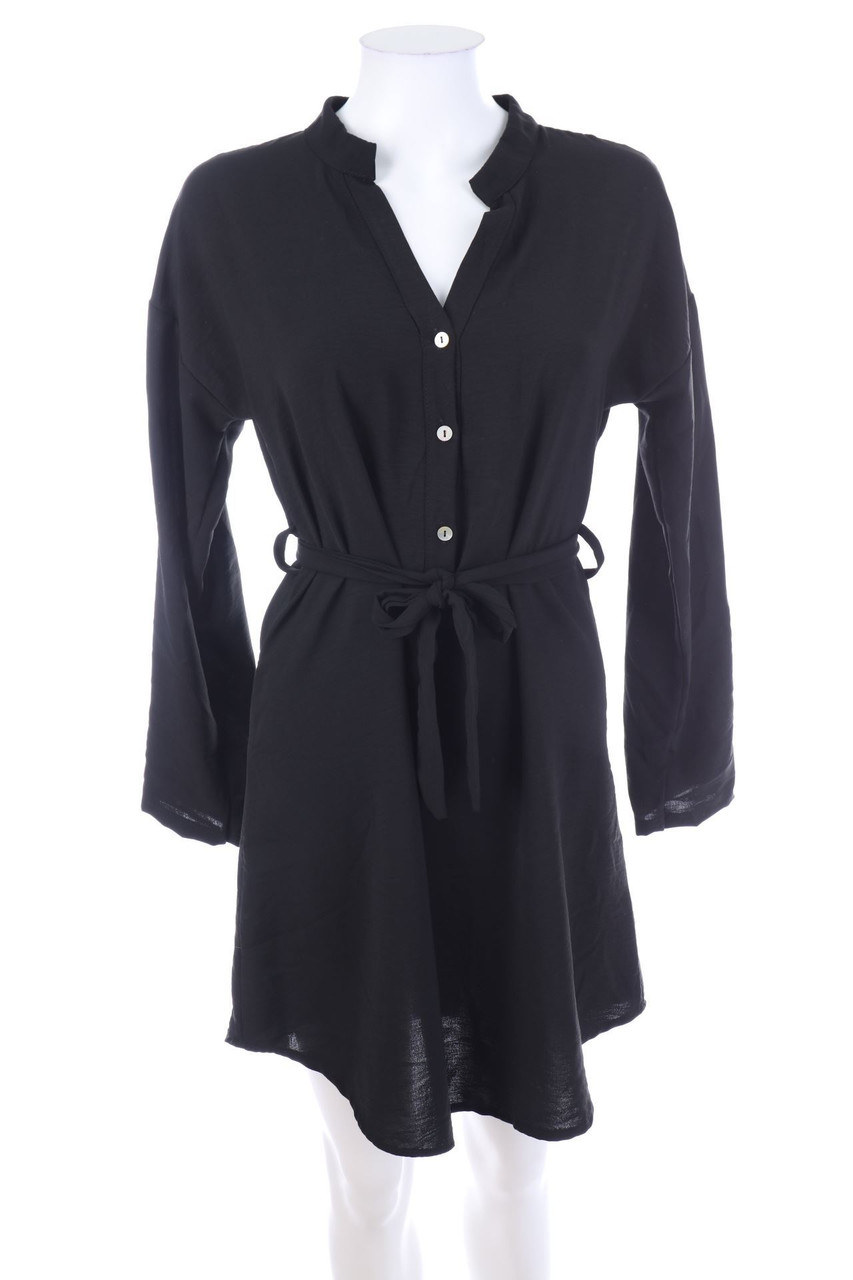 zebra - Kleid mit Gürtel - S