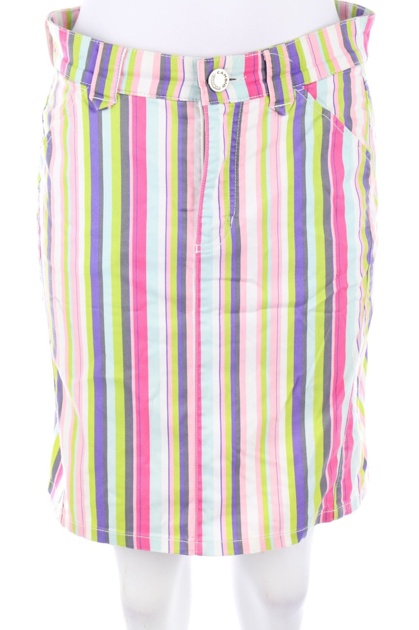 CAMBIO JEANS - Jeansrock mit Streifen - D 38