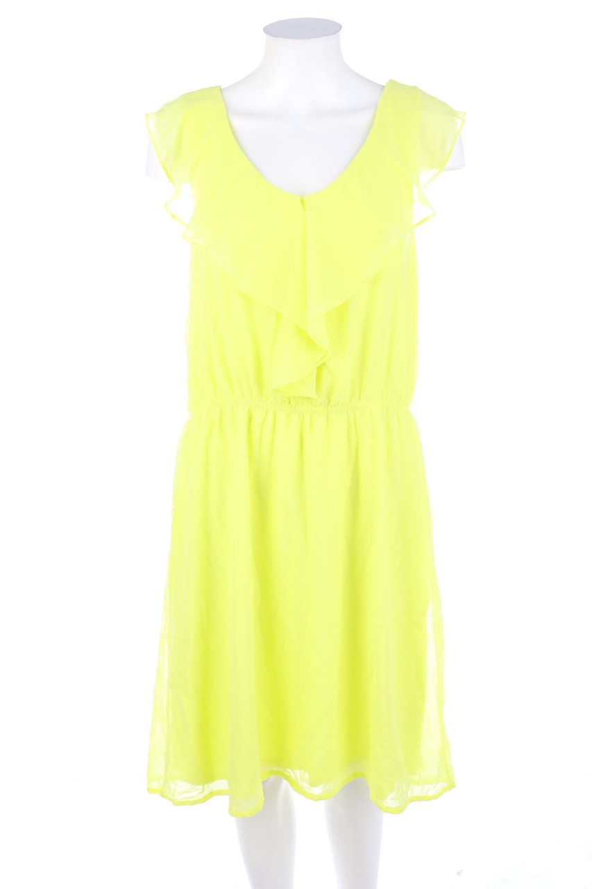 H&M - Kleid mit Volants - L