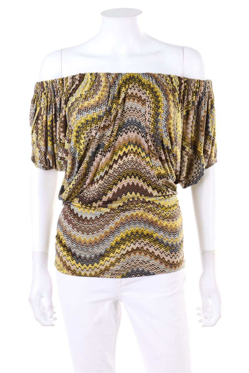 Backstage - Bluse mit Print - S