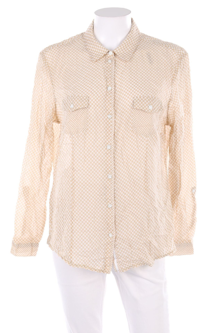 bianca - Hemd-Bluse mit Krempel-Ärmeln - M