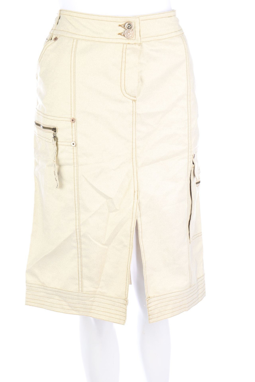 Ohne Label - Glitzer-Rock mit Schlitz - D 42