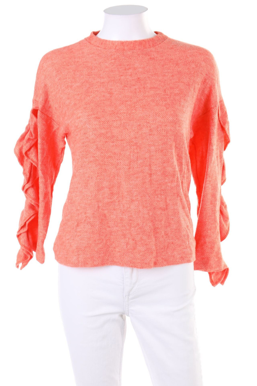 Asterisco - Strick-Pullover mit Volants - D 36